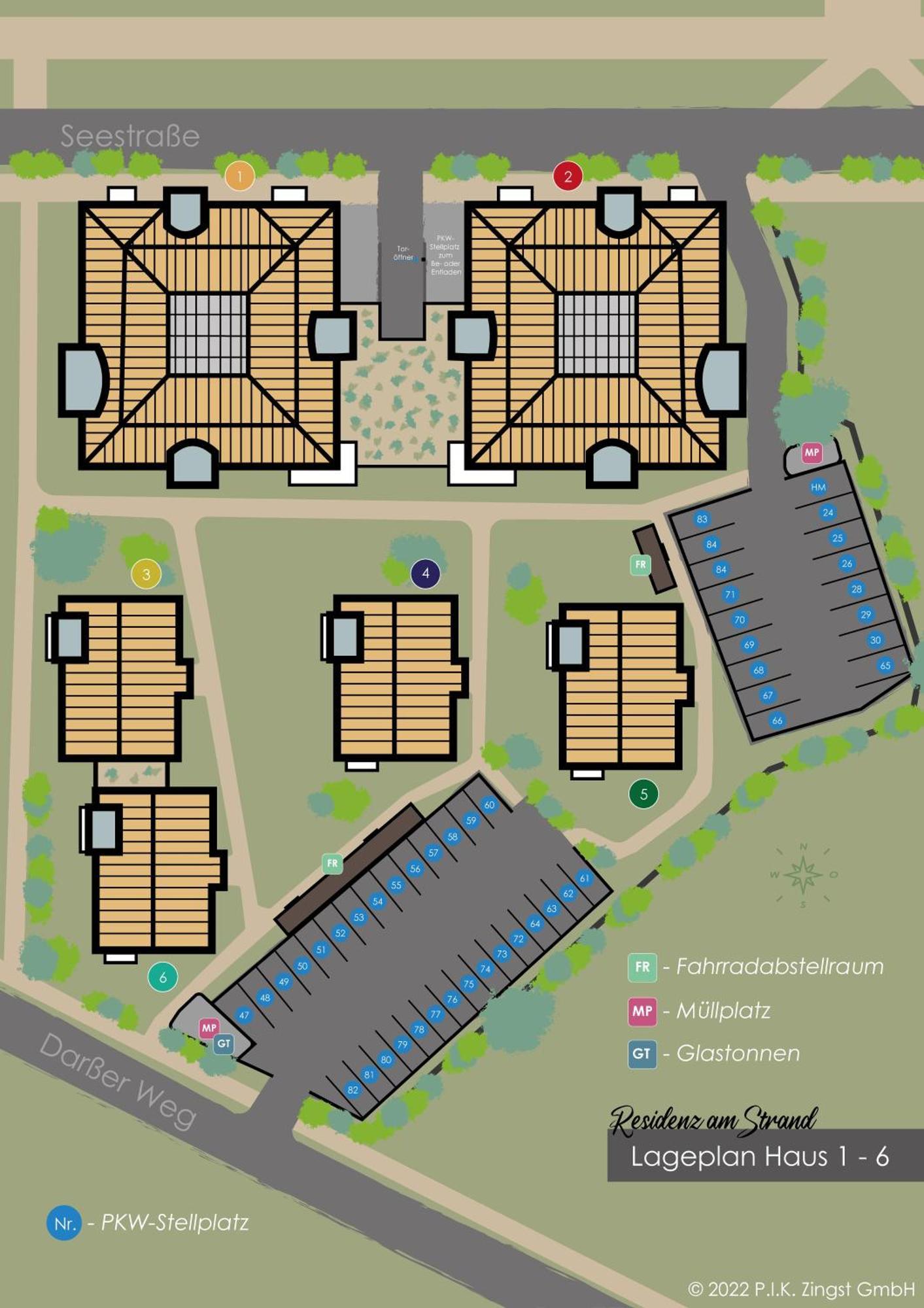 Residenz Am Strand Ostseeglueck - Wohnung 1-13 Zingst Luaran gambar